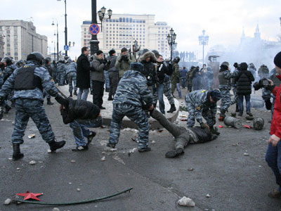 Новый Регион: Фигуранты дела о беспорядках на ''Манежке'' осуждены на сроки от 2 до 5,5 лет
