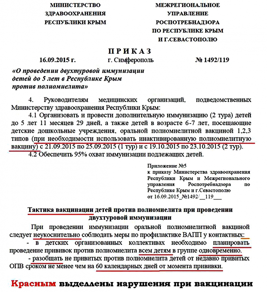 ВАКЦИНАЦИЯ. Тревожное письмо из Крыма
